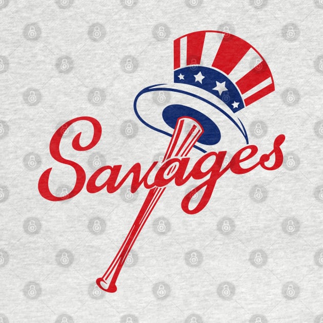 Savages, New York Yankees Baseball by FanSwagUnltd